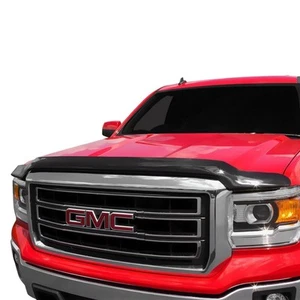 For Chevy Silverado 1500 2007-2013 AVS Bugflector II Dark Smoke Hood Shield - Picture 1 of 12