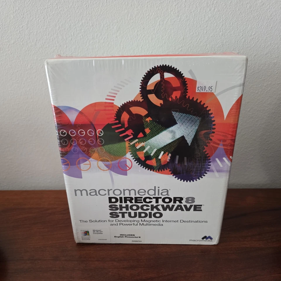 Macromedia Director 8 Shockwave Studio para Windows Foto 1 de 1