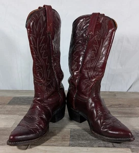 Dan Post Woman's Brown Leather Western Cowboy Boots Size 5.5 C - Picture 1 of 9