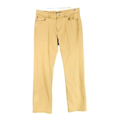 DL1961 Performance Pant 33x32(30) Men Avery Relaxed Straight Khaki Beige Stretch - Image 1 of 4