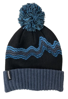 Детская молодежная Patagonia Powder Town Beanie Ridge Rise/черная - Изображение 1 из 4
