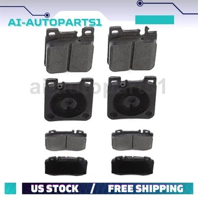 For 2002 2003 2004 Mercedes-Benz C32 AMG Pair Front + Rear Ceramic Brake Pads - Image 1 of 4