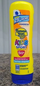 Banana Boat Kinder Sport tränenfreie Sonnenschutzlotion LSF 50+ 7,5 Unzen - Bild 1 von 4