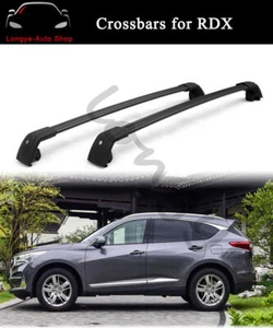 Fits for Acura RDX 2019-2022 Crossbar Cross bar Roof Rack Rail Carrier Holder - Picture 1 of 9