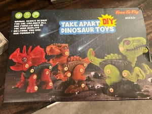 Dinosaur Toys for 3 4 5 6 7 Year Old, Take Apart Dinosaur Toys Brand New - Picture 1 of 4