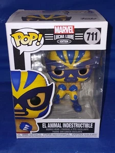 MARVEL LUCHA LIBRE WOLVERINE EL ANIMAL INDESTRUCTIBLE FUNKO POP VINYL FIGURE 708 - Picture 1 of 2