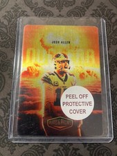 2023 PLATES & PATCHES JOSH ALLEN NUCLEAR CARD SP
