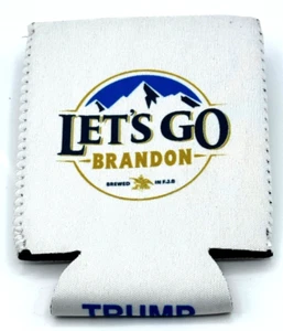 Trump 2024.. Let's Go Brandon.. Can Koozie ..MAGA + 5 Trump Car / Truck Stickers - Picture 1 of 2