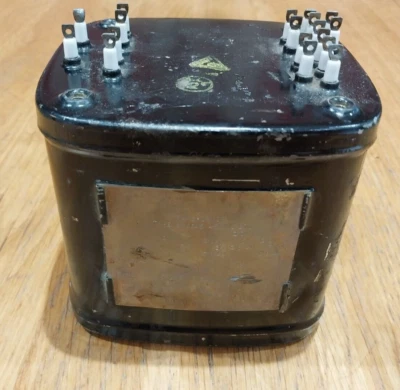 Ex-MOD Heiztransformator Typ 60/645 mit 8 x Heizungshähnen 0-6,4V - geprüft - Bild 1 von 4