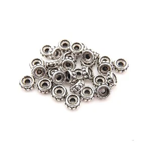 Stopper Station accessories 30 pcs Tibet silver to make Tasbih 923032 Tasbeeh - Picture 1 of 4