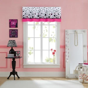 Window Valance by Dots It--New, Free Shipping - Picture 1 of 1