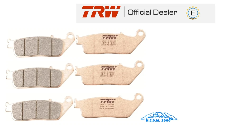 Trw remblokken mcb 764 brake pad mcb 764 srm sntered metal