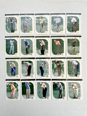 2001  SP Authentic Preview Golf Set 1-20 JOHN DALY, FRED COUPLES, STEVE STRICKER - Image 1 of 2