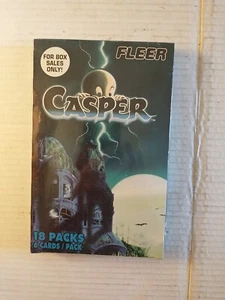 Casper Trading Cards - New Sealed Box 1996 18 Packs - Picture 1 of 11