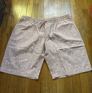 Clottee by Clot Paisley Print Segelboot leichte Shorts pink 2XL 2X-Large XXL - Bild 1 von 4
