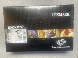 Lexmark E260X22G Czarny zestaw fotoprzewodników Jednostka Bęben Kompatybilna drukarka Oryginalna - Zdjęcie 1 z 4