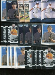 CHAD JENKINS BULK LOT OF 20  BASEBALL CARDS with ROOKIES BLUE JAYS CHATTANOOGA