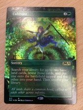 Cultivate FOIL BORDERLESS - Core 2021 (Magic/Mtg) Near Mint