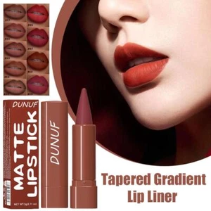 Tapered Gradient Lip Liner Matte Velvet Lipstick Contouring Lip Make^ J8L0 - Picture 1 of 32