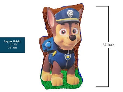 Piñata Jumbo de 32 pulgadas de alto Paw Patrol Chase, piñata temática, piñata personalizada,  Foto 1 de 2