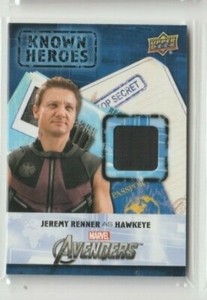 Captain America Civil War Costume Wardrobe Trading Card #KH-HA Jeremy Renner