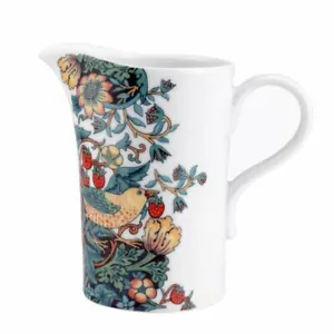 Spode The Original Morris & Co Strawberry Thief Jug 1.5 Pint - Foto 1 di 2
