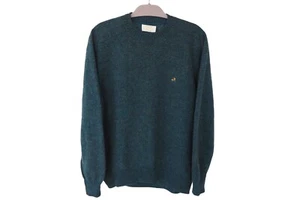 Suéter Jersey Vintage COLORES UNIDOS de BENETTON Verde Talla L Años 90 Lana - Imagen 1 de 7