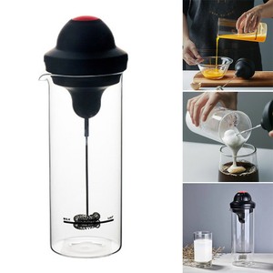 Electric Milk Frother Cup 400ml Foamer Kitchen Stirrer for Coffee Cappuccino