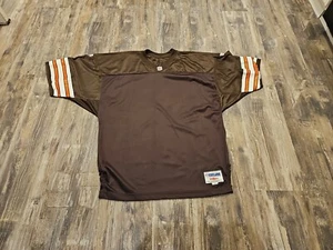 VINTAGE 1990's NFL Wilson Pro Line Authentic Cleveland Browns Blank Jersey Sz 54 - Picture 1 of 7