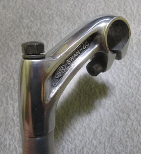 1972 SR 60 handlebar stem Alloy 22.0mm 25.4mm clamp - Picture 1 of 10