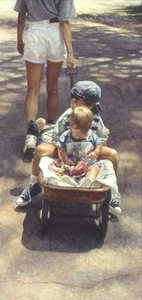 "Traveling at the Speed of Life" Steve Hanks Limited Edition Fine Art Print - Picture 1 of 1
