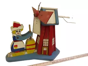 Vintage Americana Windmill & Butter Churn needs minor repair - Picture 1 of 14