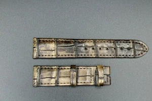 AUTHENTIC PRE-OWNED GERALD GENTA BROWN STRAP 20MM X 18MM - Picture 1 of 4