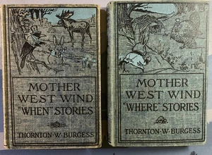 Mother West Wind Stories. "When" & "Where" ~ 1917 & 1918 - Picture 1 of 18
