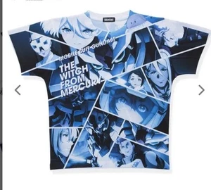 Rare XL Mobile Suit Gundam: The Witch from Mercury Full Panel T-Shirt - Official - Picture 1 of 10