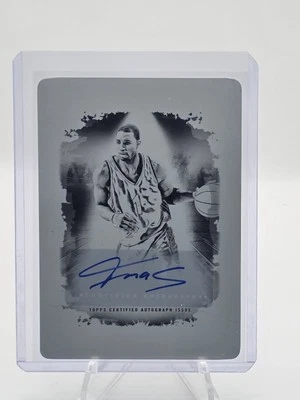 2024 Topps Motif Black Printing Plate - Tracy Mcgrady - 1/1 auto - Image 1 of 4
