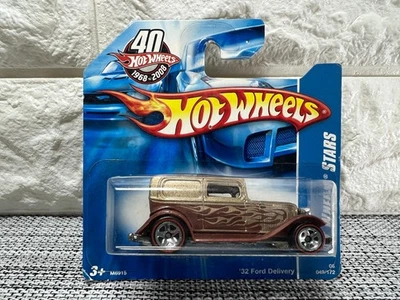 Hot Wheels Stars '32 Ford Delivery 049/172 Short Card Brown - Image 1 of 3