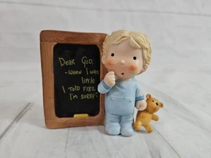 Figura Enesco Dear God Kids Dear God When I was Little, I Told Fibs 1982 - Imagen 1 de 7