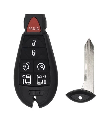 Llavero de 7 botones IYZ-C01C Prox para Chrysler Foto 1 de 2