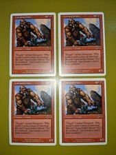 Lowland Giant x4 Beatdown Box Set 4x Playset Magic the Gathering MTG