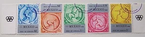 Great Britain - Isle of Stroma - Strip Olympics Mexico 1968 used - Picture 1 of 1