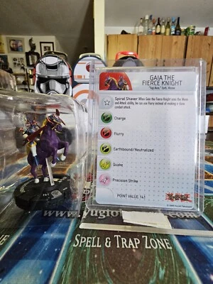 YuGiOh Heroclix Gaia el Caballero Feroz 038 Serie 1 Sin Clic Sin Usar Nuevo Foto 1 de 4