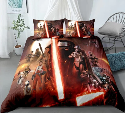 Juego de funda nórdica Doona edredón cama doble king individual Star Wars Foto 1 de 2