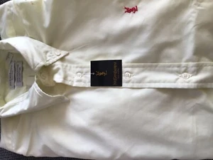 Saint Laurent men’s shirt U.K. Small pale yellow - Picture 1 of 10