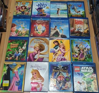 $3 Disney, Pixar, & other Animation Blu Rays - Buy more get additional 20% off - Image 1 of 4