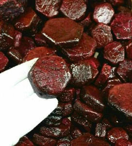 Lotto grezzo naturale miniera di terra 2500 ct rubino rosso birmano pietra preziosa certificata - Foto 1 di 6