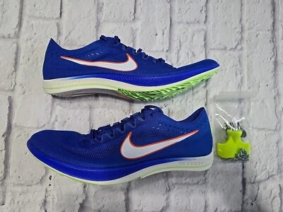ZAPATOS DE ATLETISMO NIKE ZOOMX LIBÉLULA PARA HOMBRE TALLA 12,5 NUEVOS SIN CAJA AZUL CORREDOR Foto 1 de 4