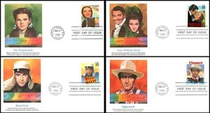 Hollywood Classic Films 2445 - 2448 Set of 4 Fleetwood Full color Wizard of Oz - Picture 1 of 5