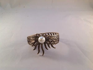 Heidi Daus Sublime Star Crystal Accented Bangle Bracelet  Size M/L  NEW - Picture 1 of 2