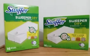 Swiffer Sweeper Dry Sweeping Cloths, Febreze Lavender Vanilla 16 Refills 2 Boxes - Picture 1 of 3